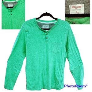 Hudson & Barrow Men's Long Sleeve Henley